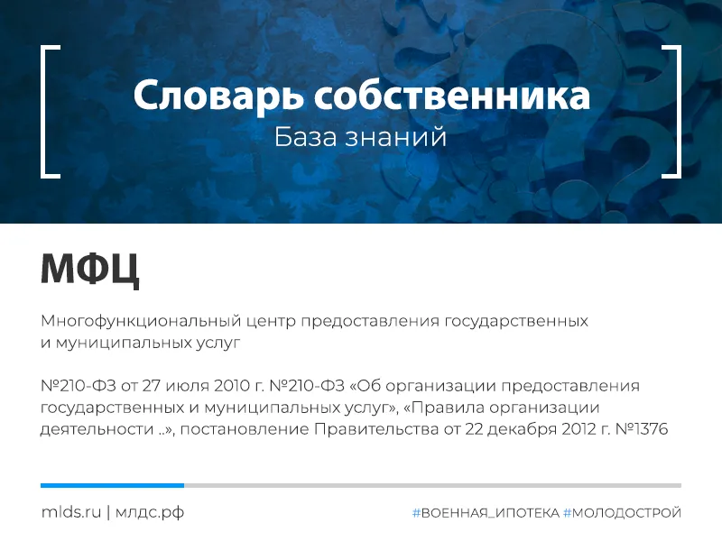 Роль МФЦ в сделках и операциях с недвижимым имуществом граждан