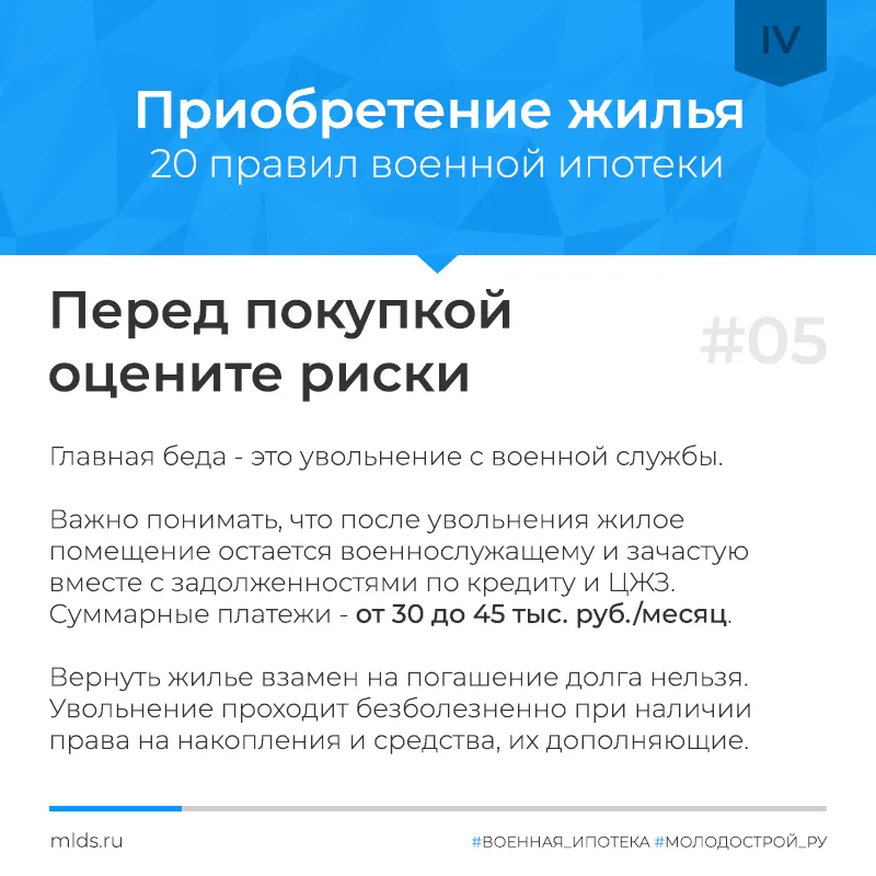 Если не выплачивать военную ипотеку