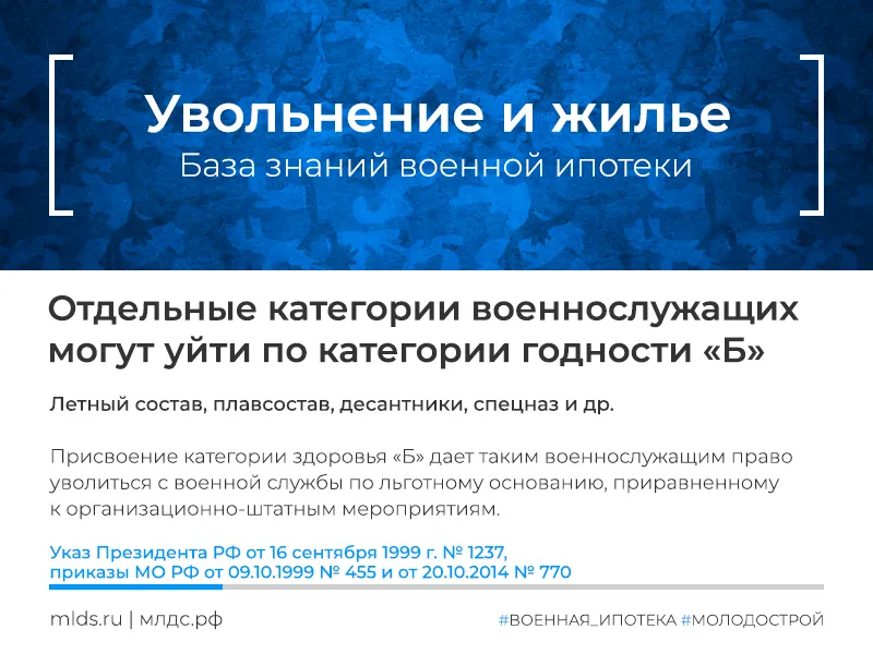 Увольнение по здоровью летчиков, десантников и плавсостава