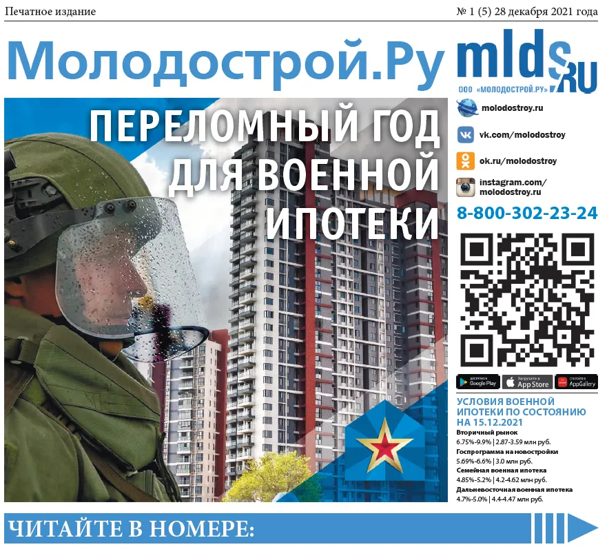 Газета Молодострой.Ру Пятый номер