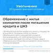Снятие обременений с приобретенного по военной ипотеке жилья. Изображение