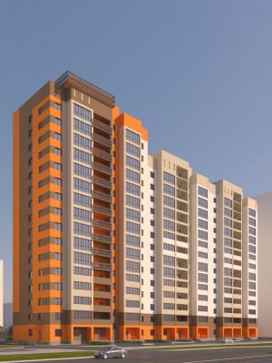 Банк «Открытие» аккредитовал строящийся дом на Антона Петрова в Барнауле. Изображение