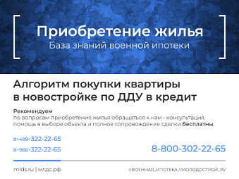 Пошаговые схемы приобретения жилья по военной ипотеке. Изображение